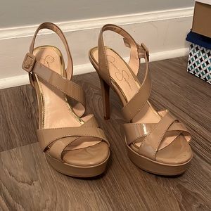 Jessica simpson nude heels